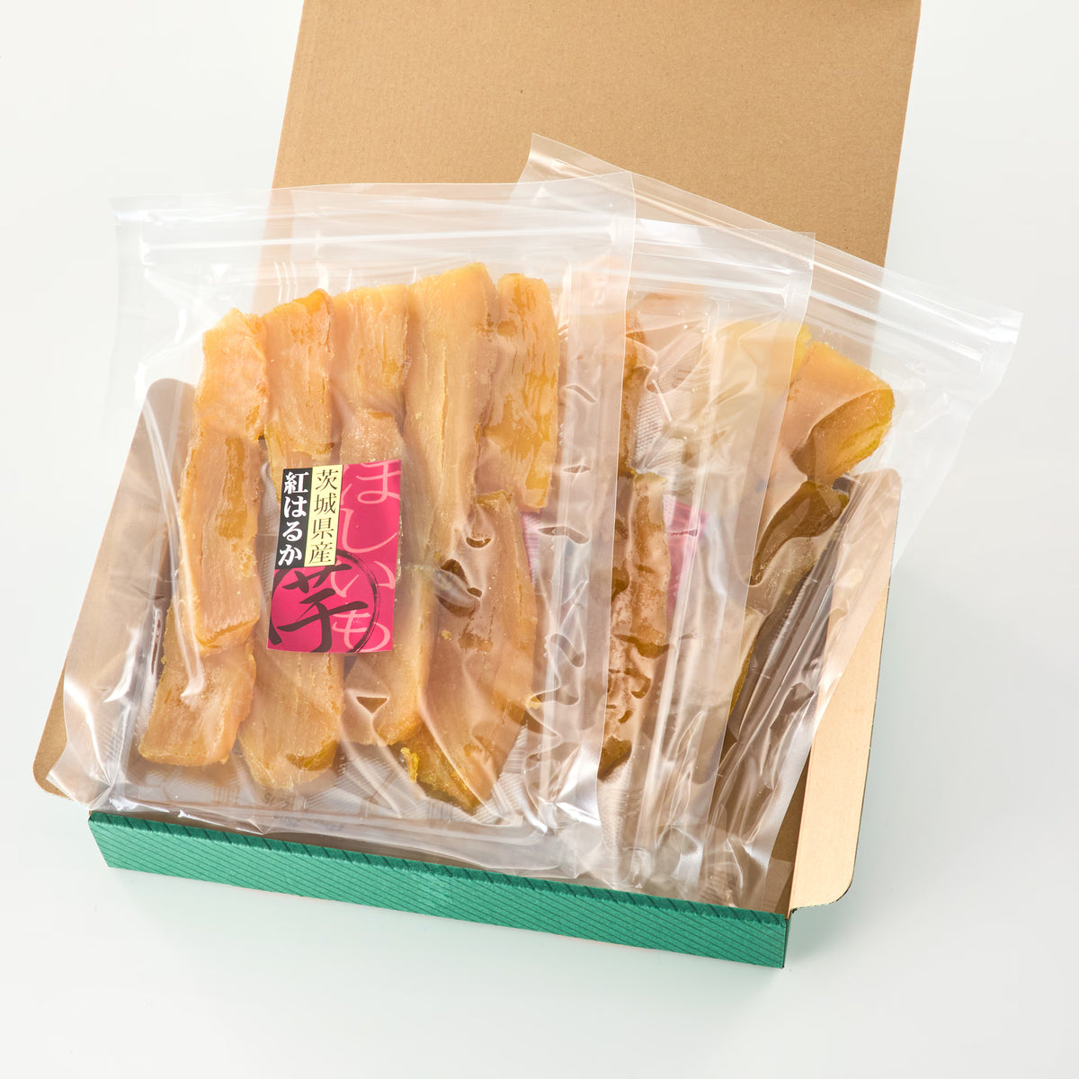 茨城｜小池清嗣商店「紅はるかの干し芋（平干し）」750g