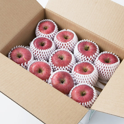青森｜JAつがる弘前青年部「ツル割れりんご（ふじ）」約3kg