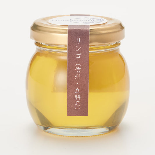 信州立科｜ハニープラントの生はちみつ「リンゴ」120g
