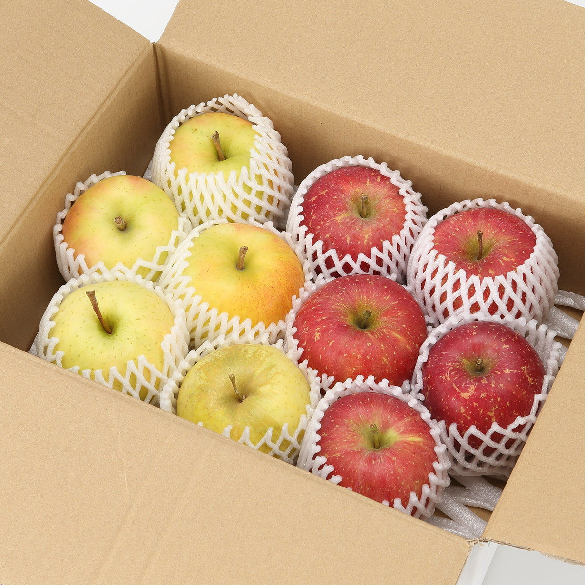 青森｜JAつがる弘前青年部「りんご2種セット（もりのかがやき・弘前ふじ）」約3kg