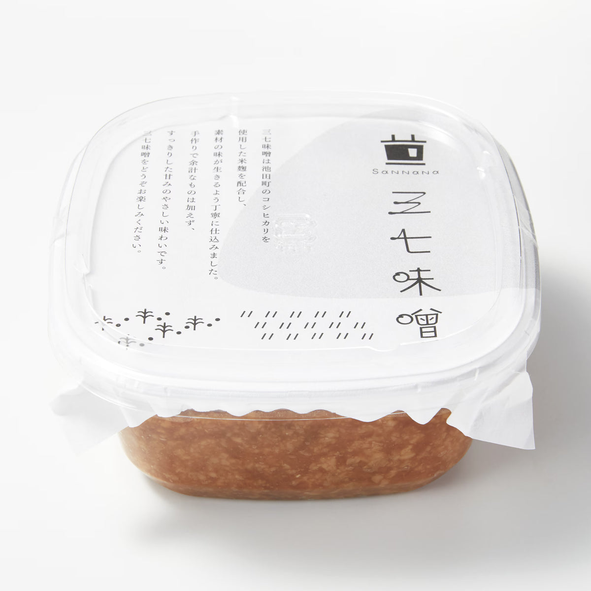 福井｜ 三七味噌「熟成 三七味噌」450g