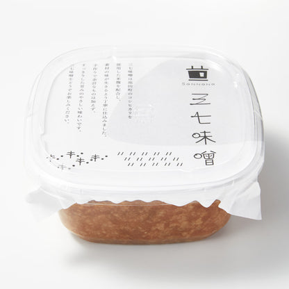 福井｜ 三七味噌「熟成 三七味噌」450g