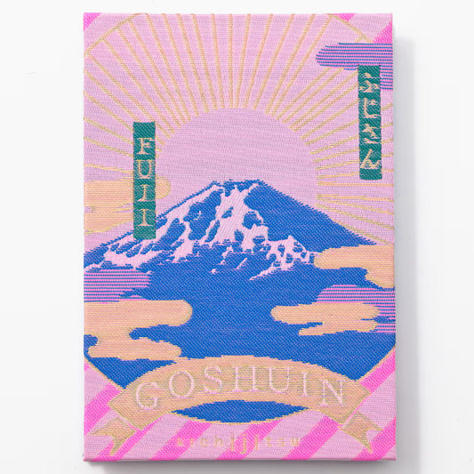 山梨｜ 光織物「GOSHUINノート 」富士山
